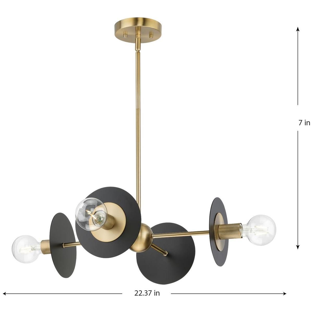 Trimble 4-Light Chandelier