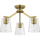 Vertex 3-Light Chandelier