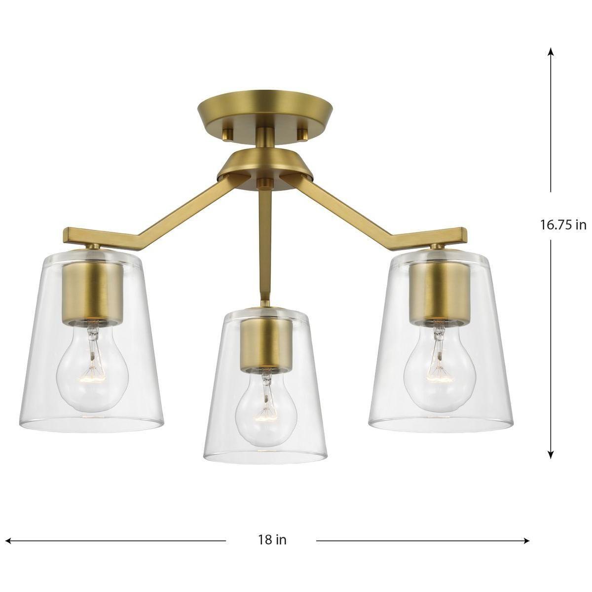 Vertex 3-Light Chandelier