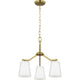 Vertex 3-Light Chandelier