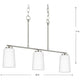 Adley 3-Light Island/Linear