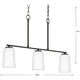 Adley 3-Light Island/Linear