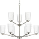 Adley 9-Light Chandelier