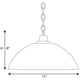Classic Dome Pendant 1-Light Pendant