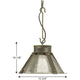 Point Dume - Rockdance 1-Light Pendant