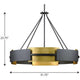 Lowery 6-Light Pendant