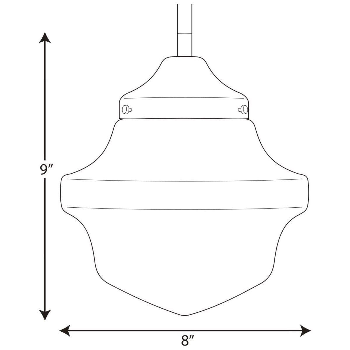 School House 1-Light Pendant