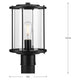 Gunther 1-Light Outdoor Post Light