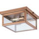 Union Square 2-Light Outdoor Flush Mount