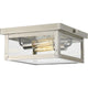 Union Square 2-Light Outdoor Flush Mount