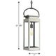 Union Square 1-Light Outdoor Pendant