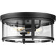 Gunther 2-Light Outdoor Flush Mount