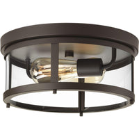 Gunther 2-Light Outdoor Flush Mount