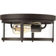 Gunther 2-Light Outdoor Flush Mount