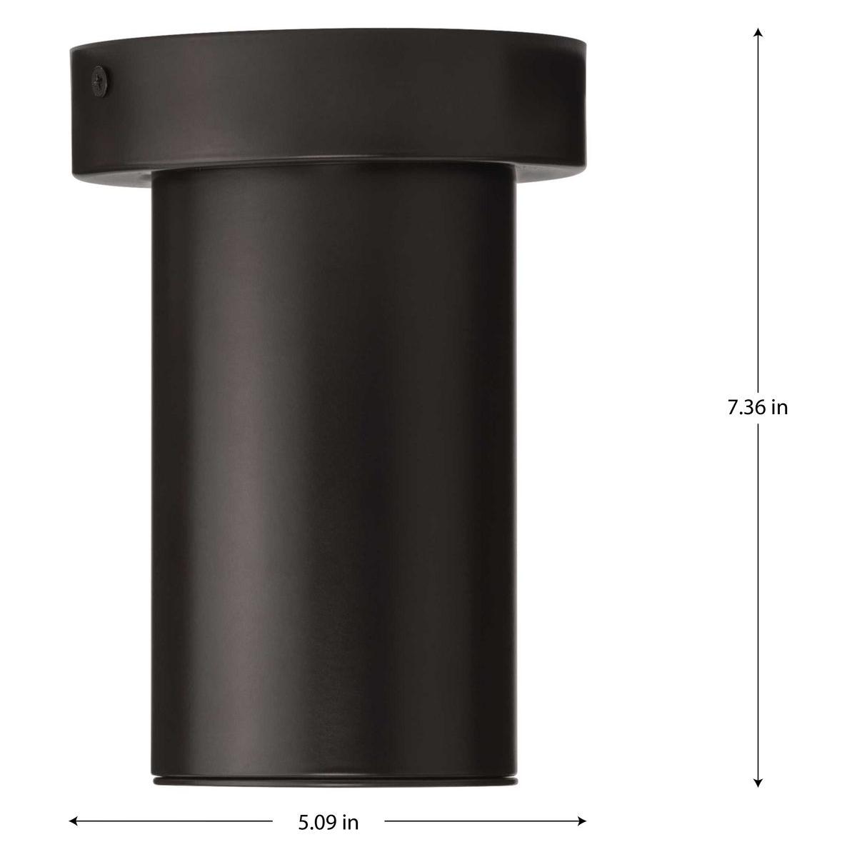 3" 1-Light LED Surface Mount Cylinder