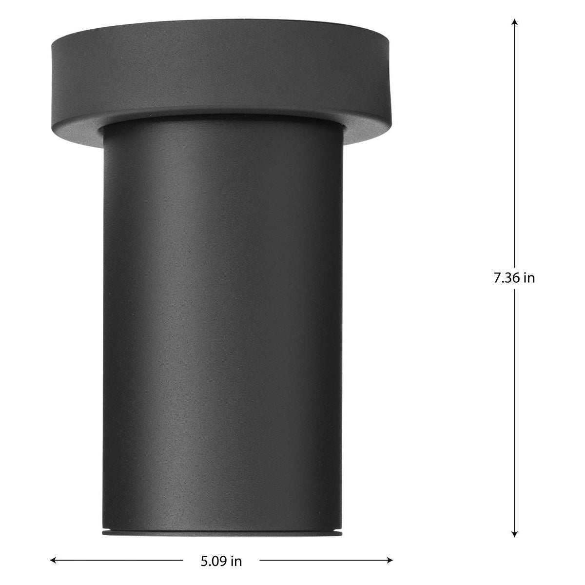 3" 1-Light LED Surface Mount Cylinder