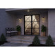 Gunther 2-Light Outdoor Flush Mount