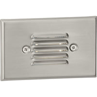 LED Louvered 1-Light Step Light