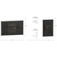 LED Louvered 1-Light Step Light