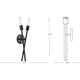 Astra 2-Light Wall Bracket