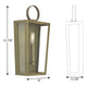 Point Dume - Shearwater 1-Light Wall Sconce