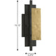 Lowery 1-Light Wall Sconce