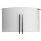 Modern Glass Sconce 2-Light Wall Sconce