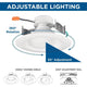 Intrinsic 6" 1-Light Eyeball Recessed Trim