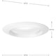 Intrinsic 4" 1-Light Eyeball Recessed Trim