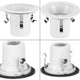 4" Recessed Open Trim