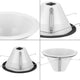 6" Recessed Shallow Baffle Trim