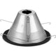 6" Recessed Shallow Baffle Trim