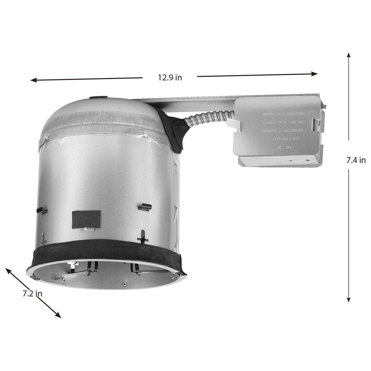 6" Recessed Remodel Air-Tight IC Housing