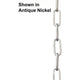 Accessory Chain - 4' of 9-Gauge Square Chain