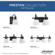 Preston 3-Light Bath & Vanity