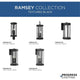 Ramsey 3-Light Outdoor Pendant