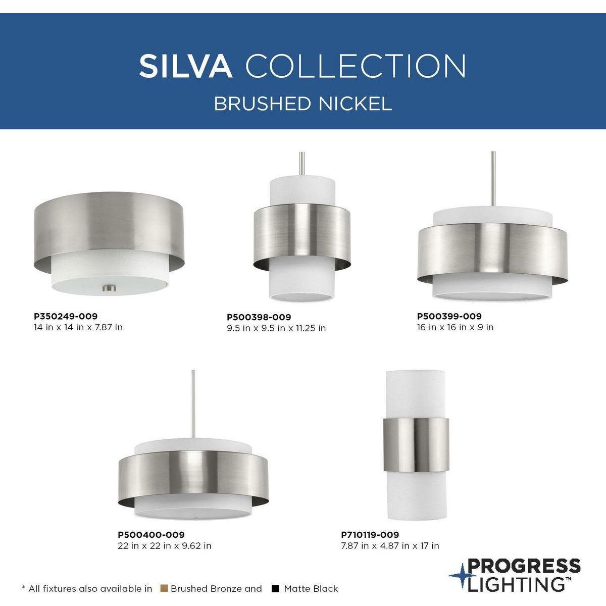 Silva 2-Light Close-to-Ceiling