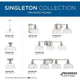 Singleton 1-Light Medium Close-to-Ceiling