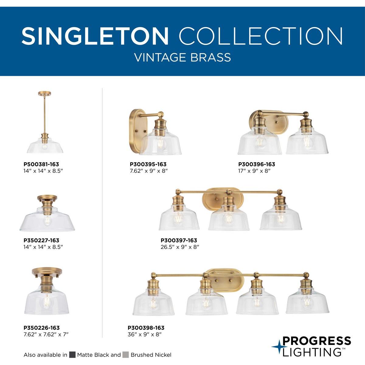 Singleton 1-Light Bath & Vanity