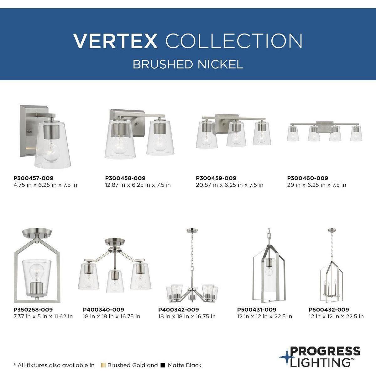 Vertex 3-Light Chandelier