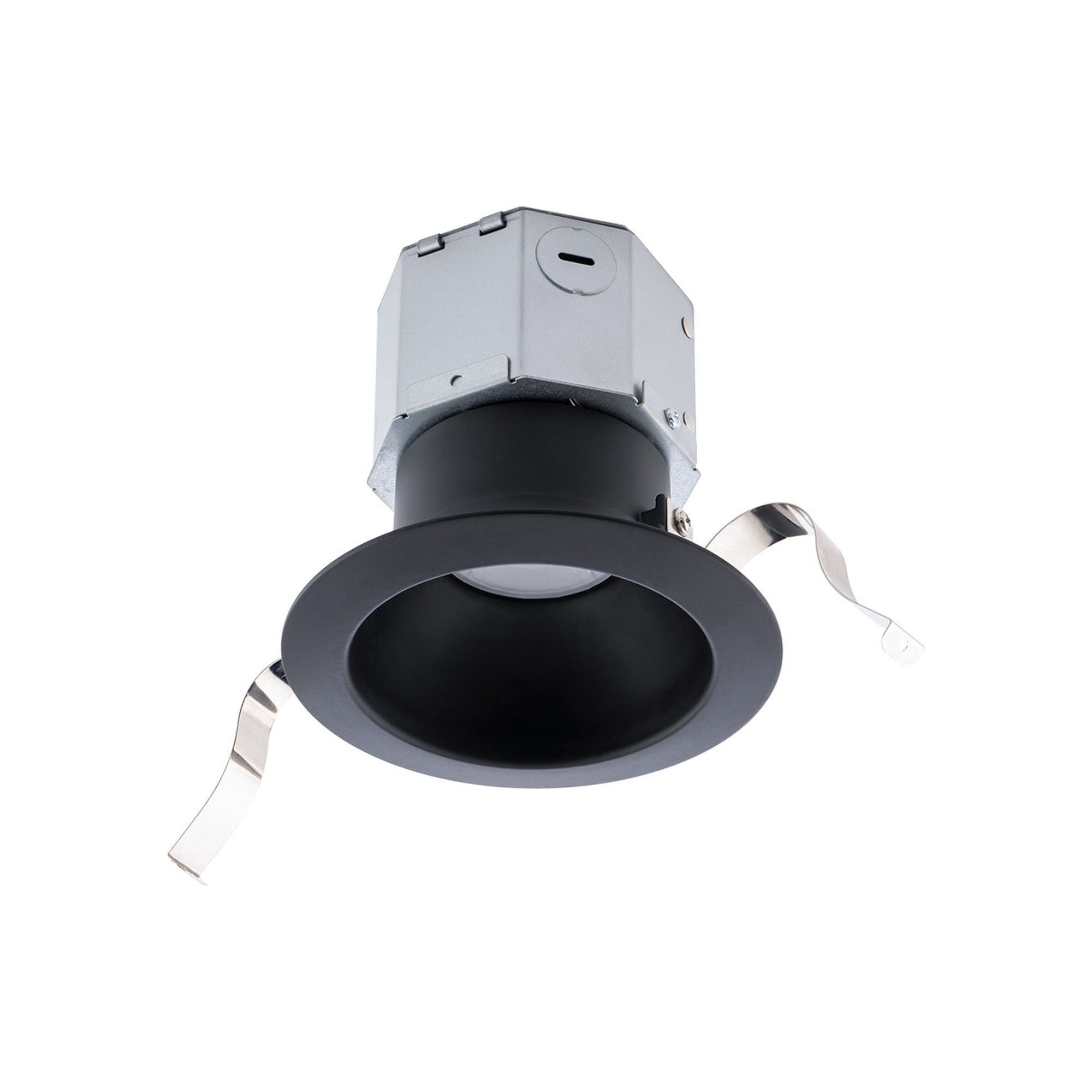 Pop-in 4" LED 5-CCT Round New Construction Recessed Kit