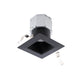 Pop-in 4" LED 5-CCT Square New Construction Recessed Kit