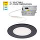 Lotos 4" LED 5-CCT Round Recessed Kit