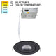 Lotos 6" LED 5-CCT Round Adjustable Recessed Kit