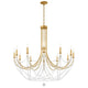 Verdana 12-Light Chandelier