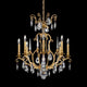 Renaissance Nouveau 8-Light Chandelier