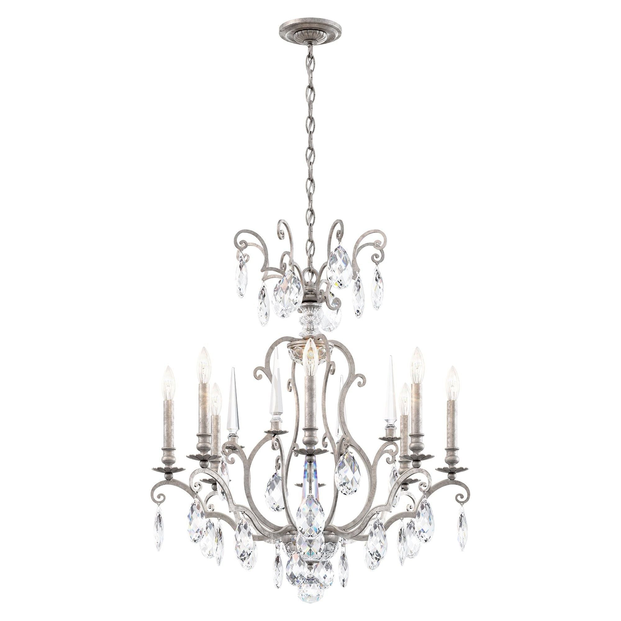 Renaissance Nouveau 8-Light Chandelier