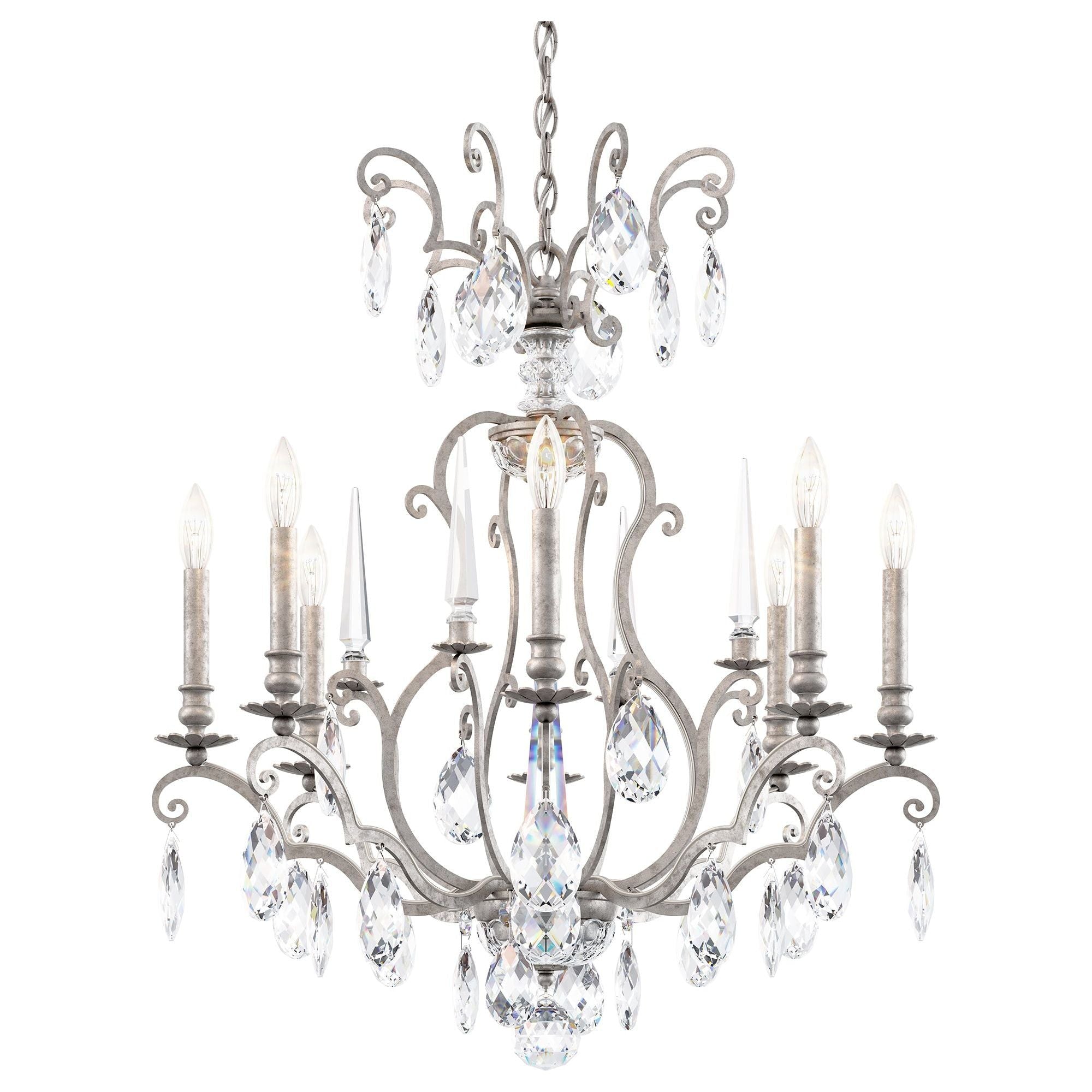 Renaissance Nouveau 8-Light Chandelier