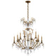 Renaissance Nouveau 12-Light Chandelier
