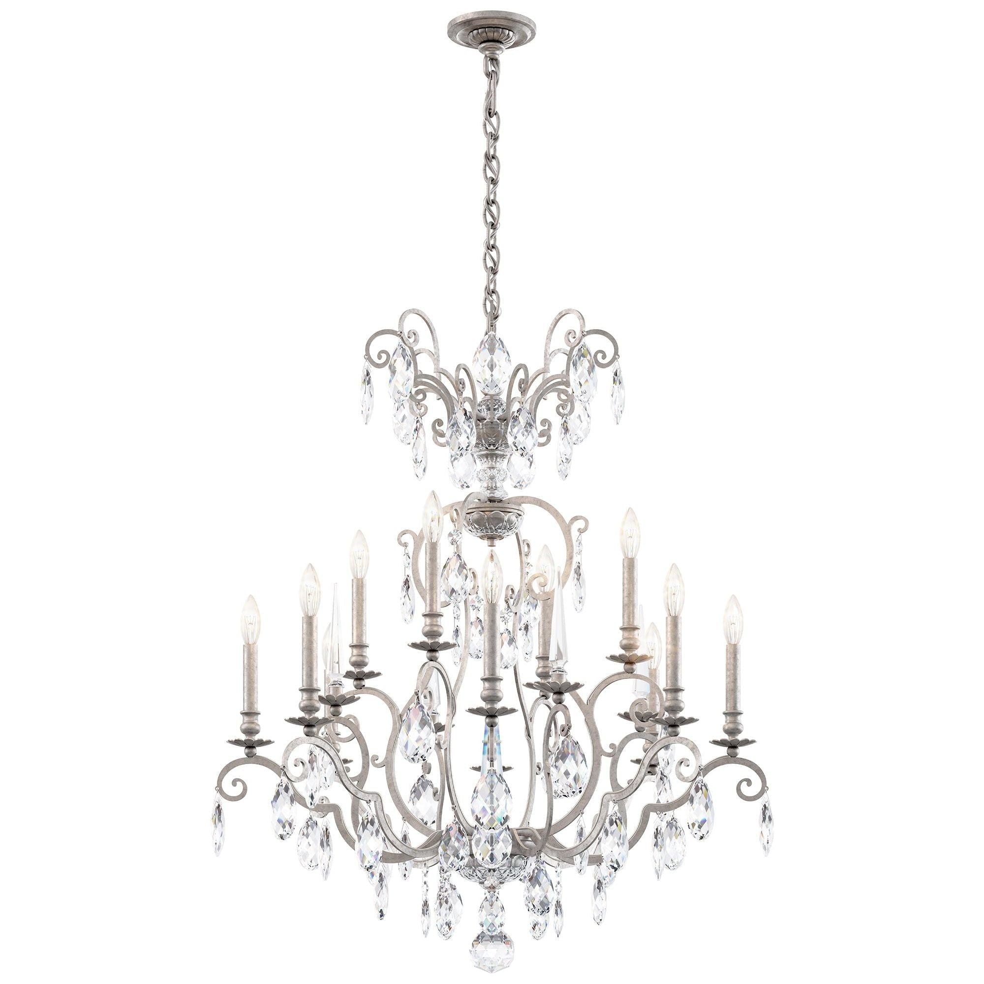 Renaissance Nouveau 12-Light Chandelier